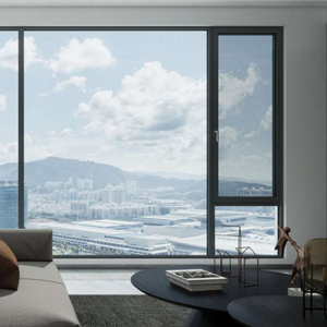 Nhà Máy Trực Tiếp An Ninh Nghiêng Và Biến Cách Âm Nhôm Cửa Sổ Với Chống Trộm Bằng Chứng Thép Không Gỉ Lưới Cho Gia Đình An Toàn - Product Image 3