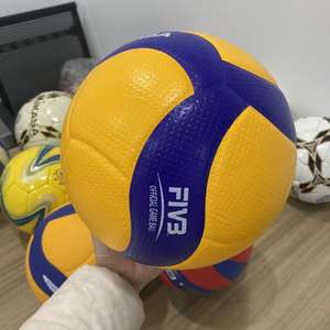 Vente flash : ballon de volley-ball professionnel de haute qualité, super fibre, cuir PU souple, logo personnalisé - Product Image 2