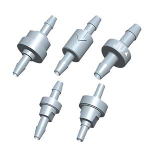 Vanne anti-retour à ressort en plastique de haute qualité, type boule, bec de canard, pour le gaz, le liquide, l'eau, l'arrêt du flux, la prévention du reflux, vanne unidirectionnelle - Product Image 1