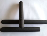 Poignées en silicone colorées personnalisées à prise souple pour vélo/machine d'emballage pour équipement de gym