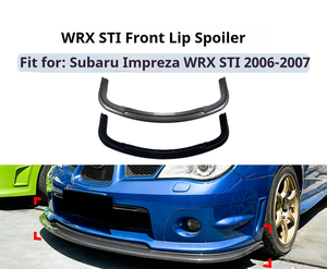 Alerón de parachoques delantero de Venta caliente de fábrica china para <span class=keywords><strong>Subaru</strong></span> <span class=keywords><strong>Impreza</strong></span> <span class=keywords><strong>WRX</strong></span> <span class=keywords><strong>STI</strong></span> 2006-2007 - Product Image 2