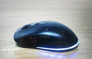 Ratón óptico multifuncional personalizado, luces de 7 colores, inalámbrico, con cable, modo <span class=keywords><strong>Dual</strong></span>, OEM - Product Image 4