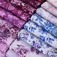 Tissus de coton d'importation de conception de fleurs populaires tissu de coton en gros tissu de coton imprimé pour la courtepointe
