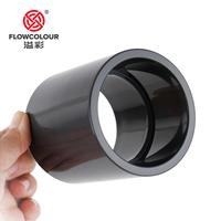 Flowcolour UPVC 20mm-50mm Acoplamiento gris Conector de riego de jardín Juntas de tubería de agua Rellenos de tubería de PVC