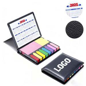 Ys98 Customized Note <b>Pad</b> Paper Stickers Index Rectangular Desktop Sticky Note Set Leather Box Memo <b>Pad</b> With Custom Logo - Product Image 6