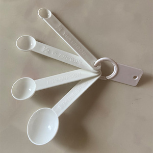 Juego de <span class=keywords><strong>4</strong></span> Utensilios de Cocina de Plástico para Hornear, Accesorios para Medir Café, Leche en Polvo, Harina de Arroz y Condimentos con Escala - Product Image 6