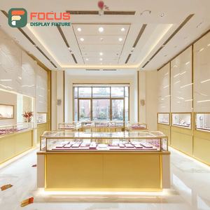 Custom Jewelry Store Interior Display Polished Surface Jewelry Shop Display Counter - Product Image 6