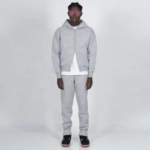 Otoño/Invierno nuevo estilo al aire libre cremallera deportes tecnología sudadera entrenamiento Jogger conjunto logotipo personalizado blanco para hombre chándal Venta barata - Product Image 1