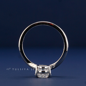 Anillo de Compromiso Solitario con Diamante Cultivado en Laboratorio, Corte Pera, Oro Sólido de 14K, Joyería Fina de Lujo Moderna y Elegante para Mujer, Regalo Nupcial - Product Image 6