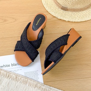 Sandales compensées pour femmes, style féerique bohème, à talons hauts, collection été 2026 - Product Image 3
