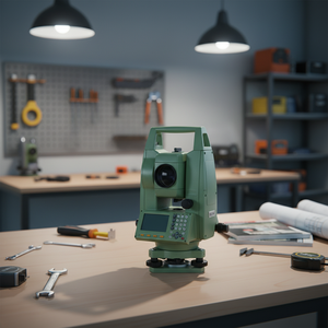 Estación Total Electrónica de Alta Precisión con Prisma Único SOUTH N6+ Precisión de 2'' Detección de 5000 Metros Clasificación IP55 Aumento de 30x - Product Image 1