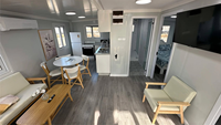 Maison Modulaire Préfabriquée Personnalisée Tiny Home Casa Contenedor avec Cuisine, Salle de Bain et Appartements Indépendants