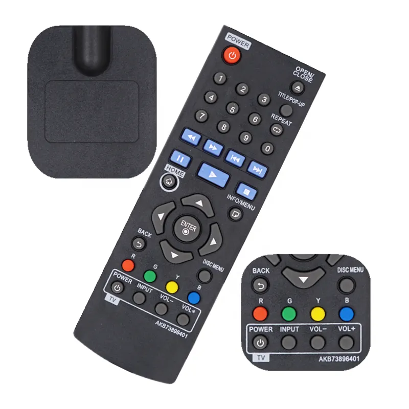 New AKB73896401 Replacement Remote Control For LG TV Remote BLU RAY DISC DVD Player BP340 BP350 BPM25 BPM35 UP870 UP875 BP550