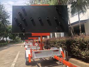 Panneau de signalisation ambre à 25 lumières, clignotant, monté sur remorque, flèche d'avertissement de circulation - Product Image 6