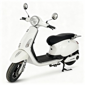 1000W Retro Electric Scooter, 10" Wheels, Drum &amp; Disc Brakes, 45km/<strong>h</strong> Commuting E-Scooter Customizable Products Made in China - Product Image 1