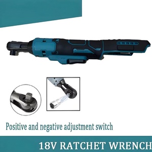Clé à cliquet au lithium de 1/2 pouce à couple élevé avec poignée ergonomique pour l'installation de meubles DIY et la réparation de machines - Product Image 2