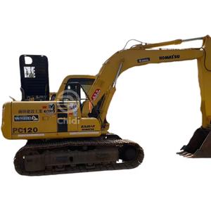 Excavadora de cadenas Hyundai R215 usada con motor, bomba y caja de cambios en buen estado, pocas horas de uso, 1 año de garantía, precio. - Product Image 1