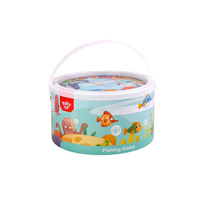 Juego de Rompecabezas de Madera con Diseño Divertido de Pesca Oceánica Tooky