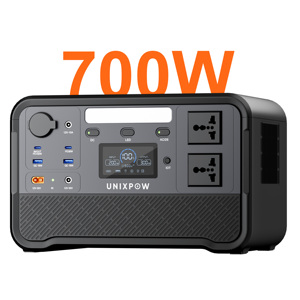 Generador Solar Portátil OEM para Exteriores, 110v 240v CA, 700W 672WH, Batería de Litio Lifepo4, con APP, 1KW 2KW, para Camping - Product Image 4