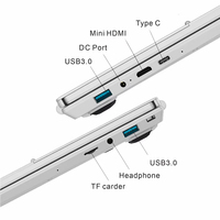 Nouvel Ordinateur Portable 4-en-1 en Métal 2025 de 14 Pouces avec Écran Tactile, Processeur Intel Lake N95 de 12e Génération, 16 Go de RAM DDR4, 512 Go de Stockage, 1,7 GHz, Windows 11 pour le Bureau