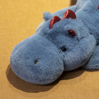 Dragon doux jouets en peluche oreiller de dragon en peluche jouets de dragon en peluche lestés personnalisés