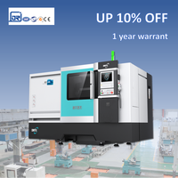 Mesin Bubut CNC Slant Bed untuk Pembuatan Part Otomotif dan Gear DT-40 Mesin Bubut CNC Horizontal Inclined Bed