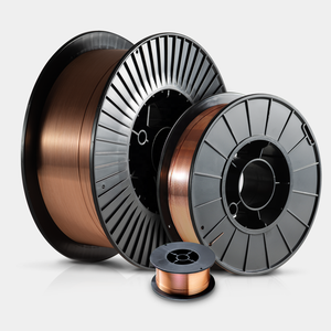 CO2 MIG MAG सोल्डरिंग वायर 1.0mm 20KG प्लास्टिक मेटल स्पूल कॉपर कोटेड वेल्डिंग वायर SG2 ER70s-7 - Product Image 2