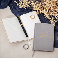 Conception unique, modèle le plus vendu en grande série, carnet à couverture en lin sur mesure pour la planification quotidienne, carnet à couverture rigide
