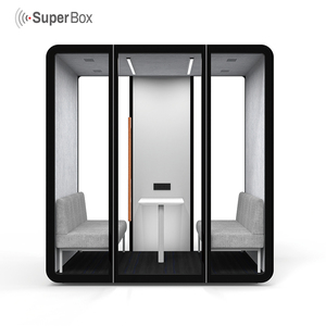 Oficina Compartida Tipo Cápsula, Casa Modular Acústica, Mini Casa, Cabina Interior, Espacio de Trabajo, Cabina de Trabajo - Product Image 6