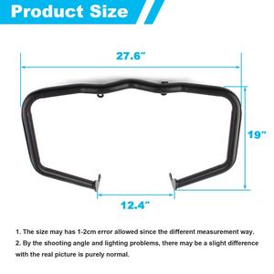 OEM/ODM - Garde-moteur, barre anti-chute, cadre de protection noir, compatible avec Harley <span class=keywords><strong>Sportster</strong></span> S RH1250S, barre anti-chute, grand <span class=keywords><strong>bar</strong></span>, pare-chocs, moto - Product Image 2