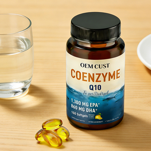 Minyak Ikan <span class=keywords><strong>Omega</strong></span> <span class=keywords><strong>3</strong></span> 6 9 Berkualitas Tinggi dalam Kapsul Softgel, Memberikan Energi, Dukungan Imunitas & Jantung, untuk Wanita & Pria, 90 Kapsul, Bersertifikat Organik - Product Image 2