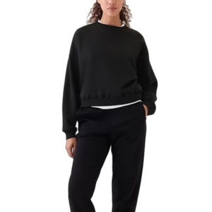 Sweat-shirt à col rond en tricot d'hiver à imprimé animal de haute qualité, écologique, fabriqué avec un logo personnalisé pour femmes - Product Image 6