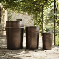 Pot Bunga Keramik Premium Modern Bulat untuk Dekorasi Rumah, Taman, Patio, Indoor & Outdoor Grosir
