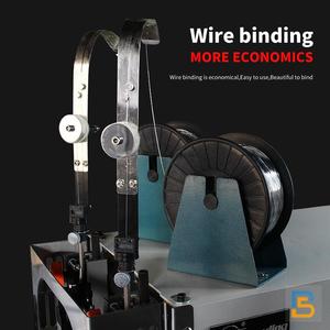 Đôi đầu dây khâu máy tính ràng buộc cuốn sách khâu máy Máy tính để bàn yên dây khâu giấy Stapler stapling máy - Product Image 5