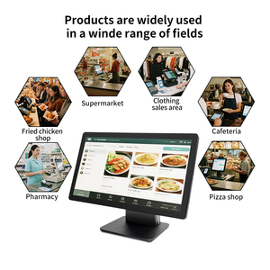 Nhà máy cung cấp 18.5 \ "<span class=keywords><strong>POS</strong></span> hệ thống tiền mặt đăng ký cho chuỗi bán lẻ với <span class=keywords><strong>Wifi</strong></span> kết nối Bluetooth và tùy chọn máy in nhiệt - Product Image 5