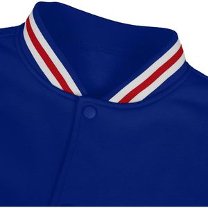 Chaqueta Varsity para Hombre, de Algodón, Estilo Casual, Tipo Bomber de Béisbol, Transpirable, con Cuello Camisero, para Otoño - Product Image 4