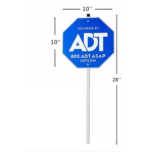 Bán hàng nóng ADT nhựa an toàn dấu hiệu an ninh dấu hiệu sân với nhôm cực - Product Image 4