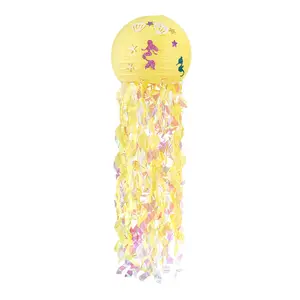 Chất lượng sứa giấy đèn lồng sinh nhật đảng tường treo trang trí nguồn cung cấp DIY giấy đèn lồng