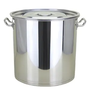 high quality 304 stainless steel double bottom barrel