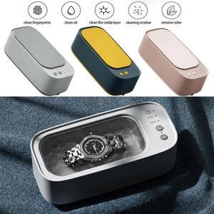 Nettoyeur de prothèses dentaires ultrasonique portable mini 300 ml à 3 modes avec logo personnalisé, machine de nettoyage par vibration haute fréquence pour usage domestique - Product Image 5