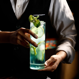 Verre Collins à bord transparent 20 oz <span class=keywords><strong>sans</strong></span> plomb 2024 en verre trempé pour hôtels, restaurants et bars - Product Image 2