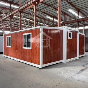 Casa de contenedores extensible Casa modular de estructura de acero de alta calidad para Villa Jardín Vocación con dormitorios de baño - Product Image 4