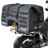 Sac de moto en PVC 500D, directement de l'usine, pour les voyages en plein air, grande taille, imperméable, sacoche de selle
