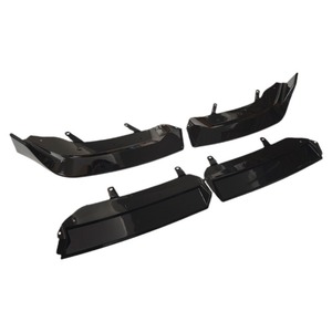Alerón Delantero para BMW Serie 5 G60 Versión MP 2023 2024, Material ABS, Negro Brillante con Impresión por Transferencia de Agua - Product Image 2