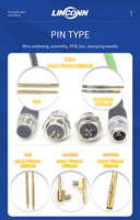 Connecteur d'alimentation en cuivre et acier inoxydable M12 4 5 8 broches IP68 étanche mâle femelle NMEA 2000 pour environnement difficile