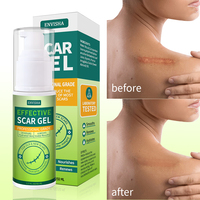 Gel de traitement des cicatrices en silicone organique pour cicatrices chirurgicales, visage, corps, brûlures, acné, césarienne, vergetures, chéloïdes