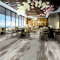 Axminster Tapis Revêtement de sol pour hôtel de luxe Impression Conception personnalisée Tapis de chambre d'hôtel 5 étoiles