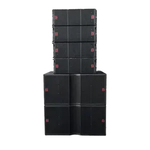 Dual 10 inch equipment line array T.I Pro Audio for large events public cabinet professional live sound system outdoor