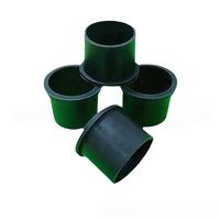 Manchon de protection en forme de T pour câble, gaine de câblage électrique en silicone noir à trou traversant, bouchon d'étanchéité creux à trou traversant