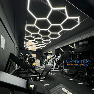 Ventas calientes Europa Hexagrid Car Workshop Boutique Fitness Studio Detailing Shops Led Lighting Gym Lamp - Product Image 2